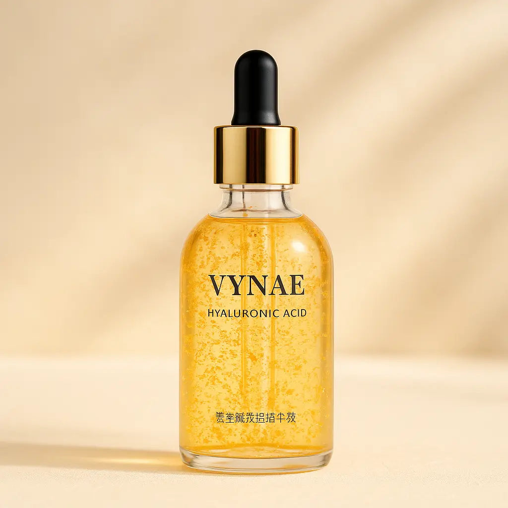 Sérum Visage VYNAE™ – Acide Hyaluronique + Collagène 24K (100 ml)