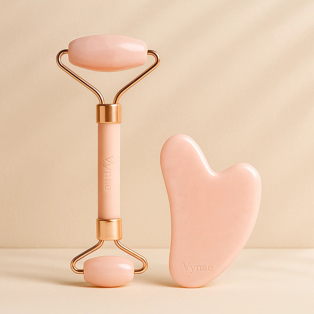 Roller Visage VYNAE™ + Gua Sha – Massage Sculptant
